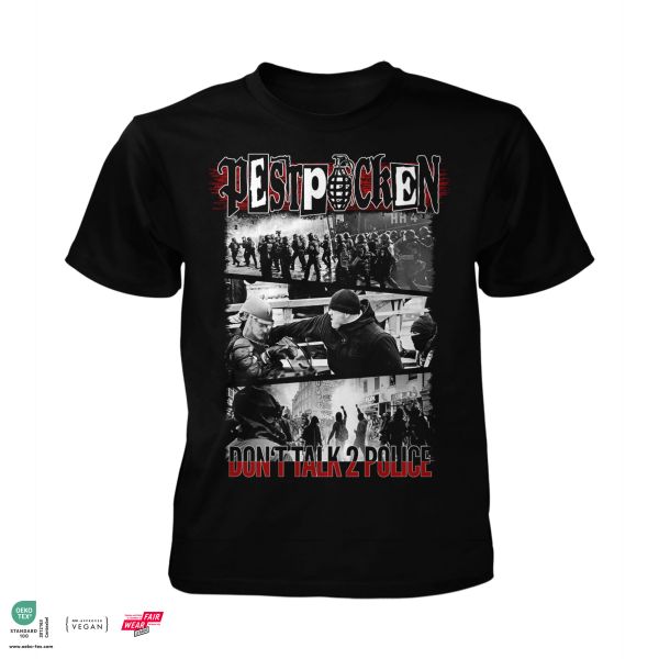 Pestpocken Don´t talk 2 Police Shirt | Fairwear Shirt