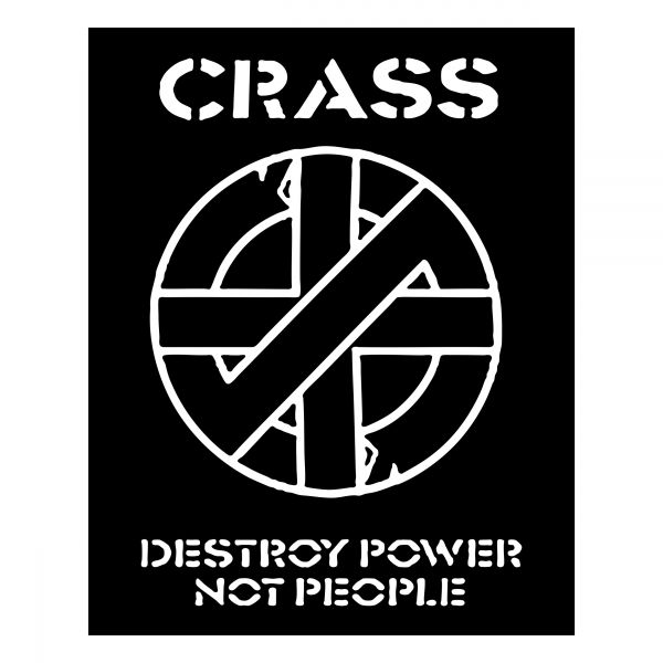 Crass Destroy Power | Poster 40x50cm