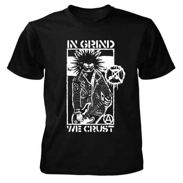 trashmark In Grind we Crust | Fairwear Shirt